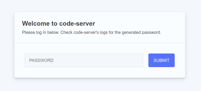 code Server Visual Studio Code 