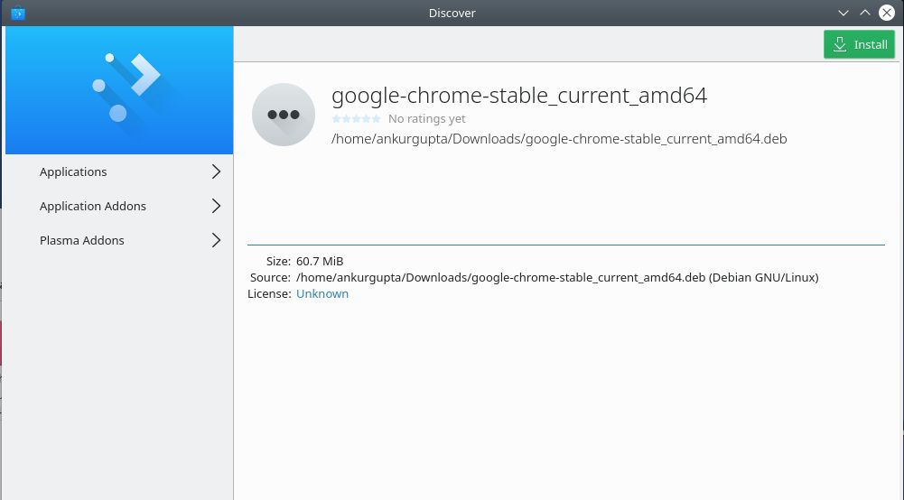 How to install Google Chrome in Debian Linux 10 GUI. debian chrome 