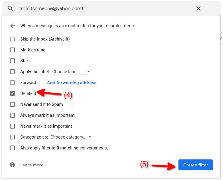 How to easily block emails from specific senders in Gmail 5