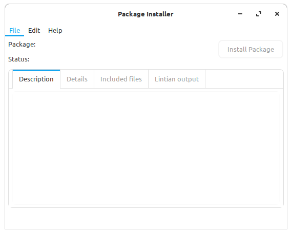 install deb files using gdebi package installer